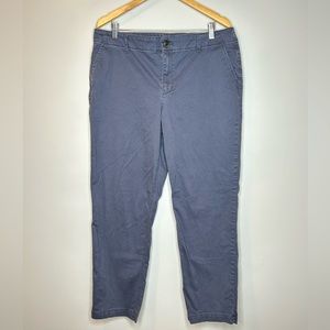 LOFT The Slim Blue-Gray Pants Size 16T